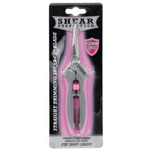 Load image into Gallery viewer, Shear Perfection Pink Platinum Stainless Trimming Shear - 2 in Straight Blades (12/Cs)